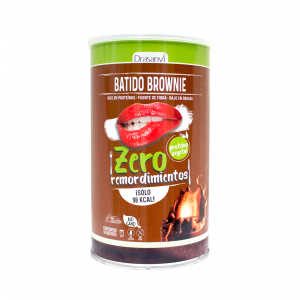 Batido vegetal proteico brownie 420 g  Zero remordimientos