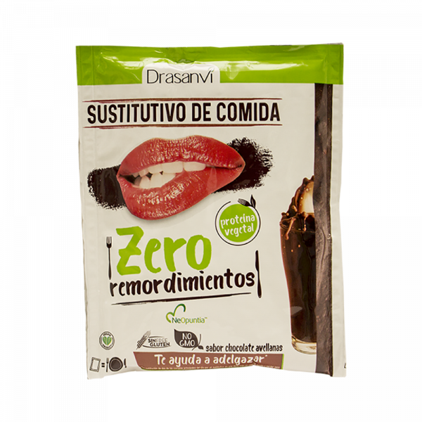 Sobre batido sustitutivo vegetal chocolate-avellana 52 g Zero remordimientos