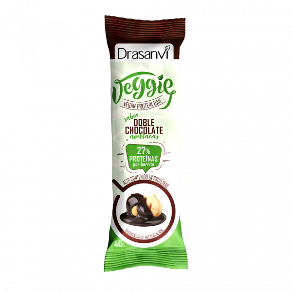 Veggie Bar Doble Choco  40g  Drasanvi