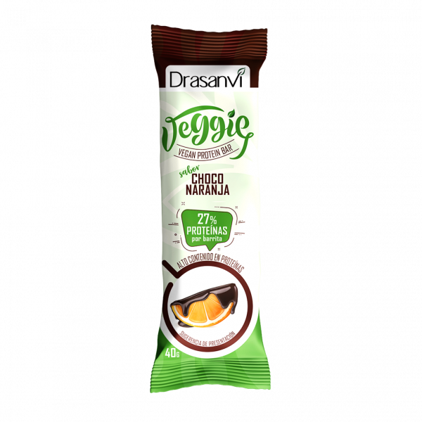 Veggie Bar Choco Naranja 40 g Drasanvi