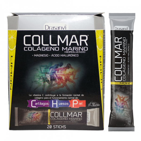 Collmar Magnesio Sticks sabor limón