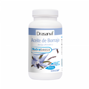 Nutrabasics-Aceite de Borraja 500 bote, 90 perlas