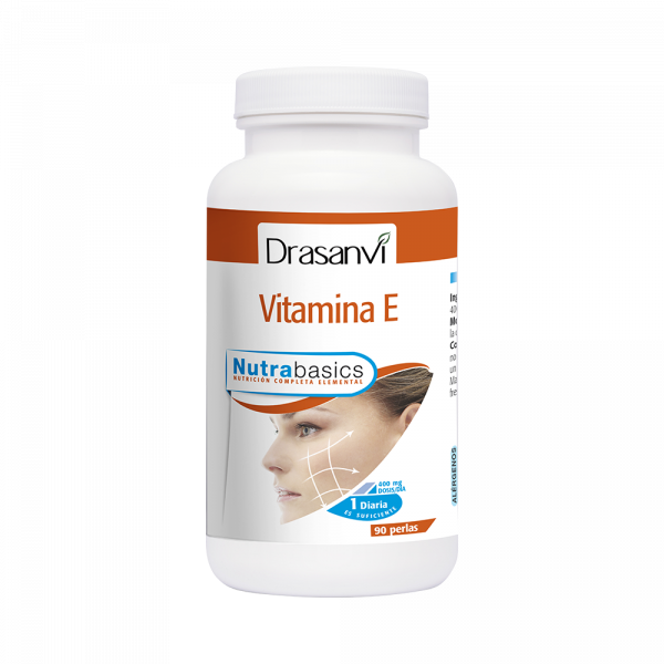 Nutrabasics - Vitamina E, 90 perlas