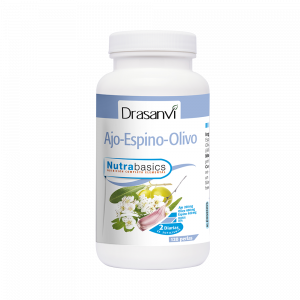 Nutrabasics – Ajo – Espino – Olivo, 120 perlas