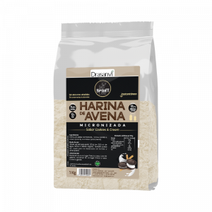 Harina de Avena Sabor Cookies & Cream 1 kg Sport Live