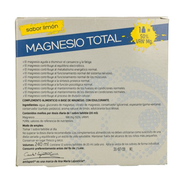 Magnesio total (sabor limón) - Imagen 2