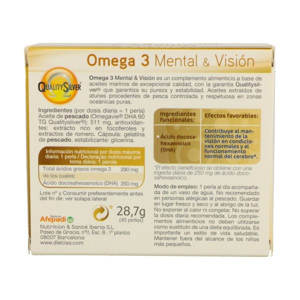 Omega 3 Mental Y Visión - Imagen 2