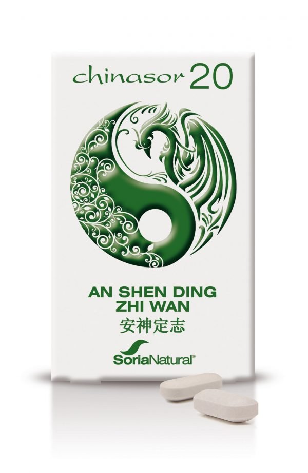 CHINASOR 20 comprimidos - AN SHEN DING ZHI WAN