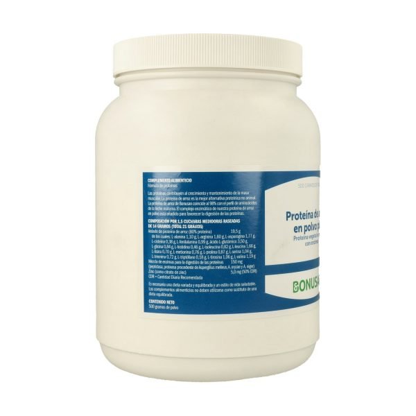 Proteína de Arroz en Polvo Plus (Sabor Vainilla) - Imagen 3