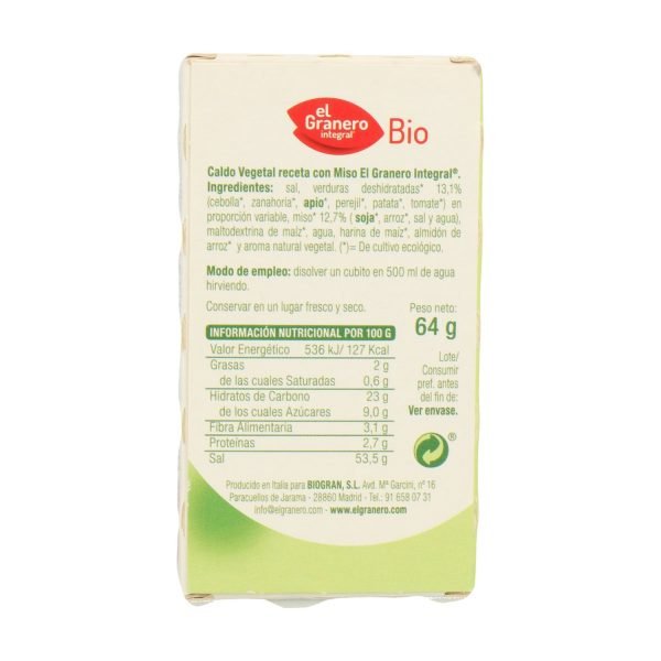 Caldo Vegetal con Miso sin Levadura Bio - Imagen 2