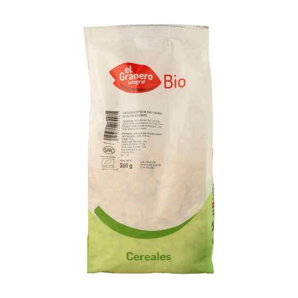 Copos crujientes de Maíz y Quinoa Bio - Imagen 2