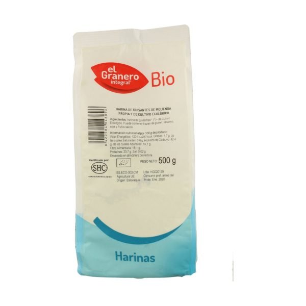 Harina de Guisantes Verdes BIO - Imagen 2
