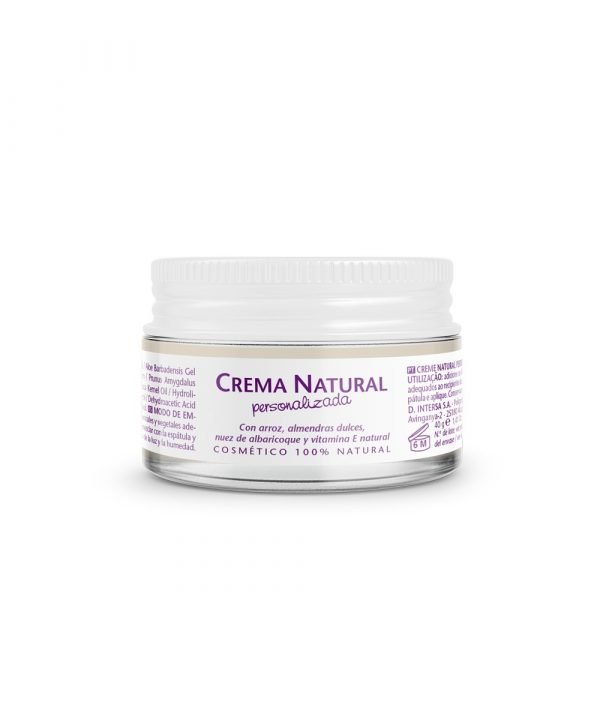 Crema Natural Personalizada (1 bote) 40 gr - Imagen 2
