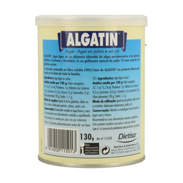 Algatin Polvo Fibra Soluble - Imagen 2
