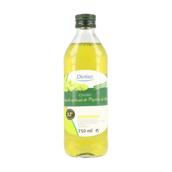 Aceite refinado de pepita de uva