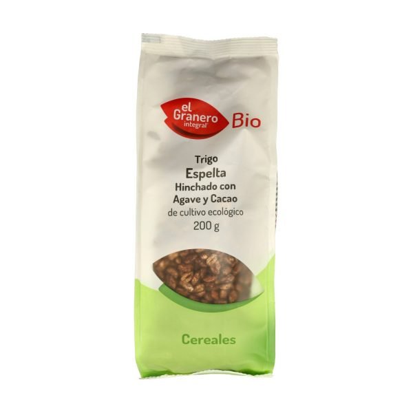 Espelta Hinchada con Agave y Cacao BIO