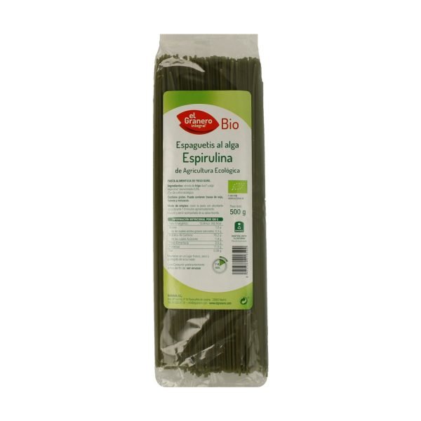 Espaguetis a la Espirulina Bio
