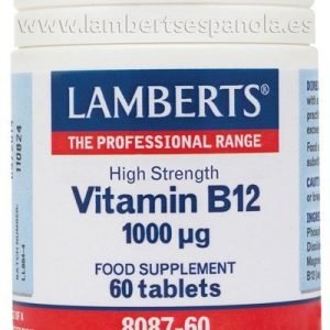 Vitamina B12 1000 mcg como Metilcobalamina – 60