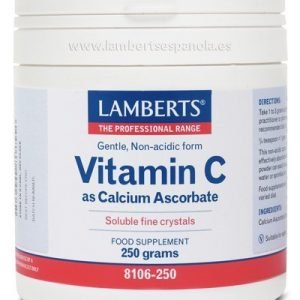 Vitamina C en forma de Ascorbato de Calcio – 250 g