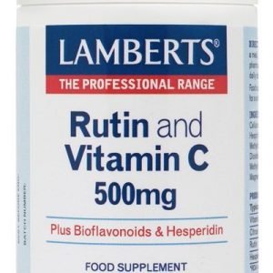 Rutina y Vitamina C 500 mg con Bioflavonoides y Hesperidina – 90