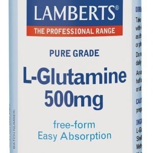 L-Glutamina 500 mg. Pura. Aminoácido no esencial con 90 cápsulas – 90 Cápsulas