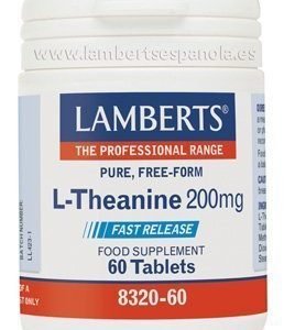 L-Teanina 200 mg en forma Libre. Aminoácido no esencial – 60 Tabletas