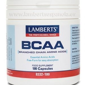 BCAA en Forma Libre. Aminoácidos esenciales – 180 Cápsulas