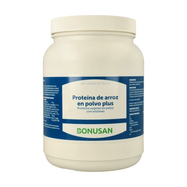 Proteína de Arroz en Polvo Plus (Sabor Vainilla)