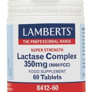 Complejo Lactasa 350 mg 9000 FCC. Enzima Digestiva en tabletas – 60 Tabs