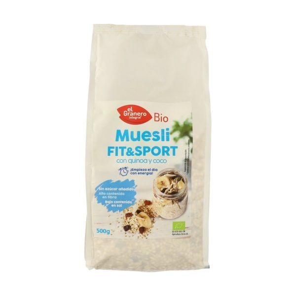 Muesli Fit&Sport con Quinoa y Coco Bio