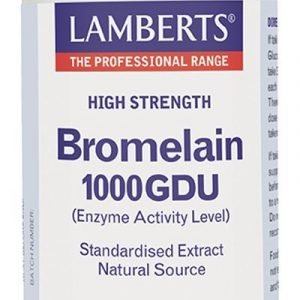 Bromelina 1000 GDU Enzimás de Piña de fuente natural – 60 Tabletas