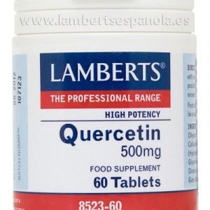 Quercetina 500 mg es un flavonoide de fuente vegetal natural – 60 Tabletas