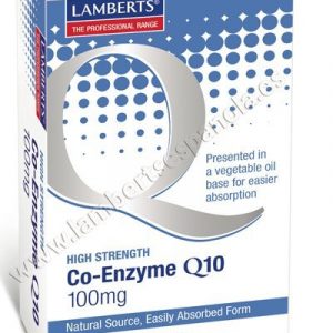 Co-Enzima Q10 100 mg, Ubiquinona o CoQ10 con 60 cápsulas – 60 Cápsulas