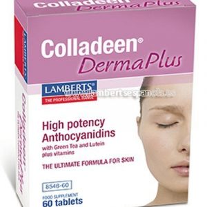 Colladeen® DermaPlus con Luteína, Zeaxantina, Té Verde, Vitaminas – 60 Tabletas