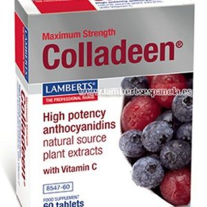 Colladeen® que aporta 160 mg de antocianidinas de uva y mirtilo – 60 Tabletas