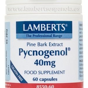 Pycnogenol® 40 mg es un Extracto de Corteza de Pino Marítimo – 60 Cápsulas