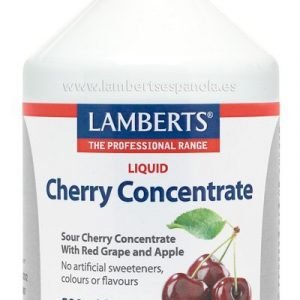 Concentrado de Cerezas ácidas sin edulcorantes o colorantes – 500 ml