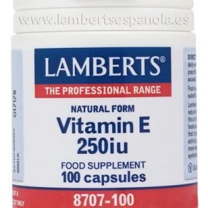 Vitamina E Natural 250 UI (168 mg) – 100