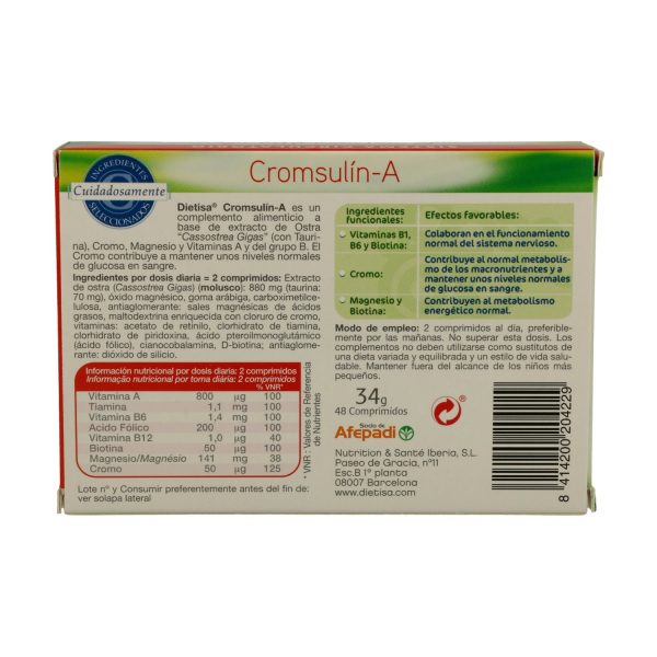 Cromsulín A - Imagen 2