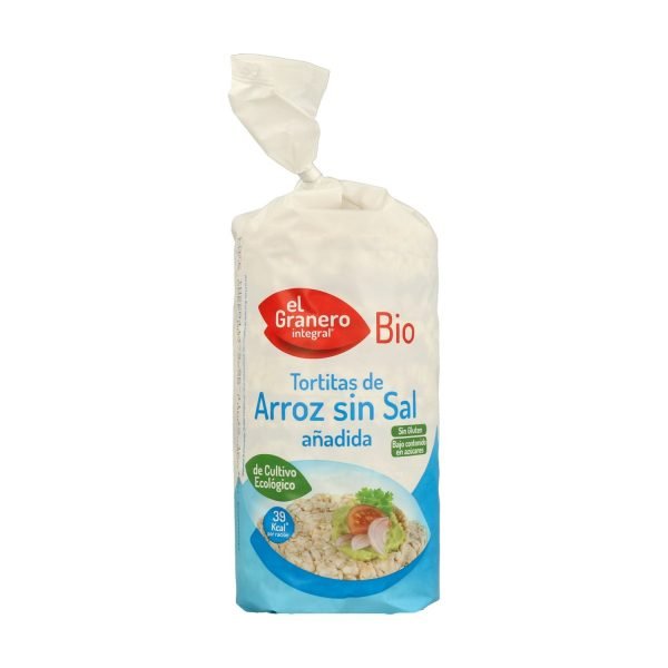 Tortitas de arroz sin sal añadida - Imagen 2
