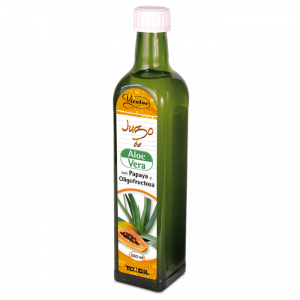 JUGO DE ALOE VERA CON PAPAYA Y OLIGOFRUCTOSA