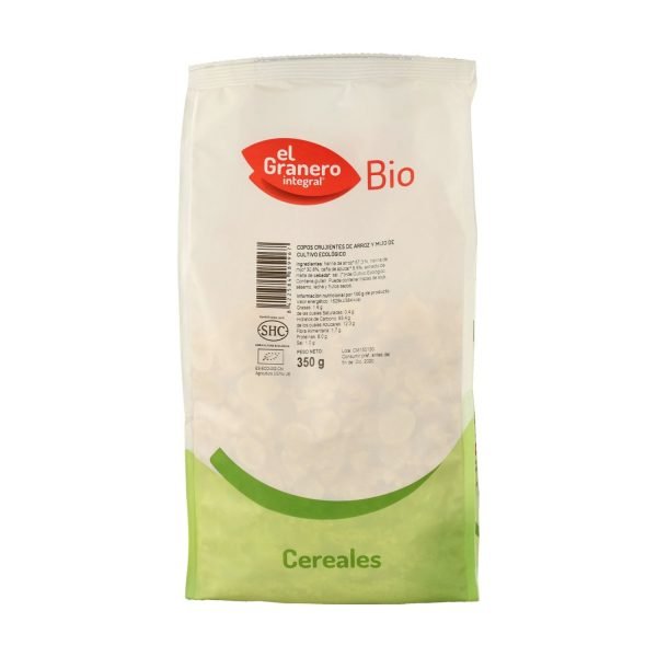 Copos Crujientes de Arroz y Mijo Bio - Imagen 2
