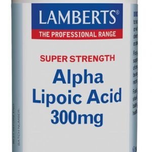 Ácido Alfa Lipoico 300 mg, ALA o Ácido Tióctico – 90 Tabletas