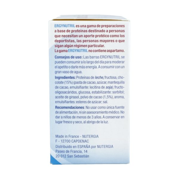 Ergynutril Barritas (Sabor Chocolate) - Imagen 2