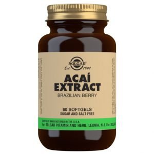 Acaí Extracto – 60 Cápsulas blandas