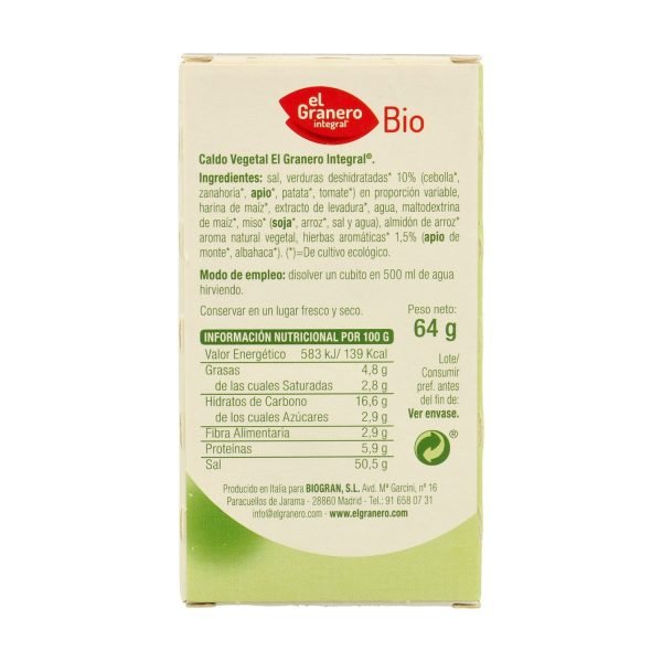Caldo Vegetal con Sal Bio - Imagen 2