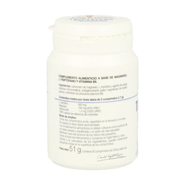 Triptófano con magnesio + Vitamina B6 - Imagen 2