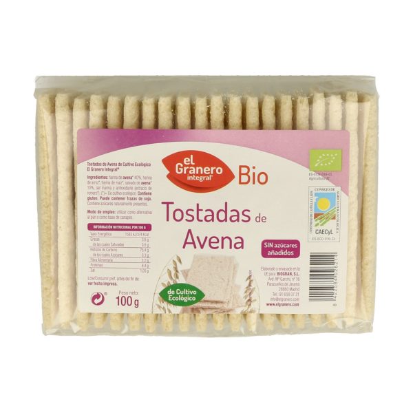 Tostadas de Avena BIO