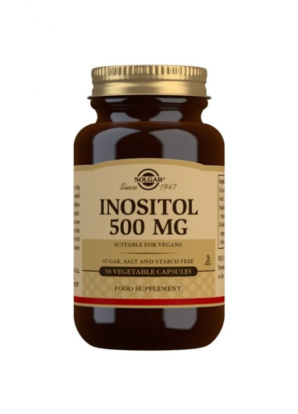 Inositol 500 mg - 50 Cápsulas vegetales