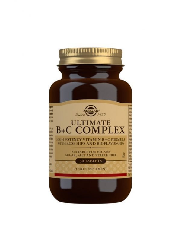 Ultimate B + C Complex - 30 Comprimidos